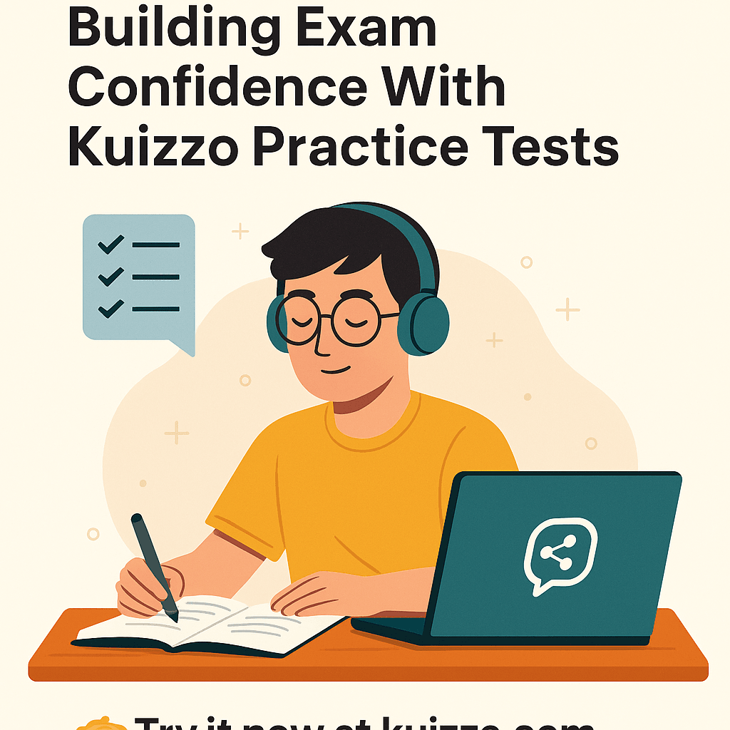 π Step-by-Step Guide to Building Exam Confidence With Kuizzo Practice Tests